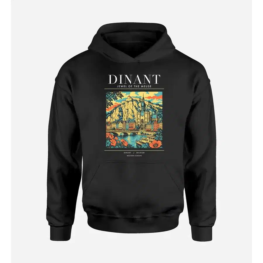 DINANT - Poster - Premium Hoodie - Black