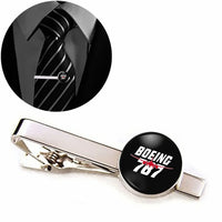 Thumbnail for Amazing Boeing 787 aviation tie clip, stainless steel body with engraved detail.