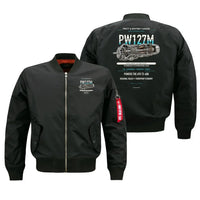 Thumbnail for PW127M design on black bomber