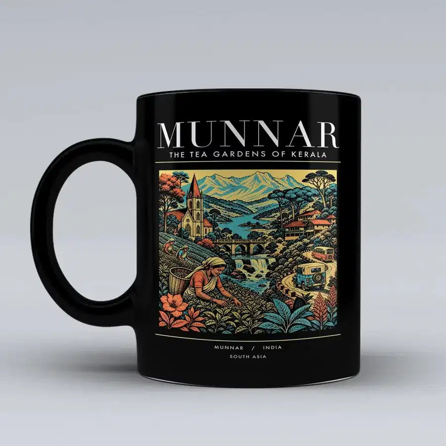 MUNNAR - Poster - Mug - Black