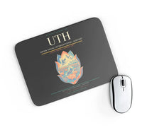 Thumbnail for Udon Thani International Airport (UTH) design on black rectangle mouse pad