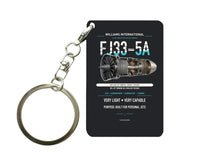 Thumbnail for FJ33-5A Key Chain design on black key chain