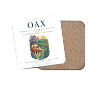 Thumbnail for Oaxaca International Airport (OAX) design on white 1 piece coaster