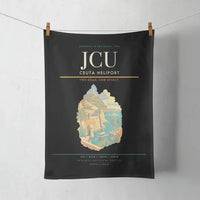 Thumbnail for Ceuta Heliport (JCU) design on black towel