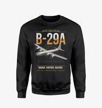 Thumbnail for B-29A Superfortress design on black sweatshirt