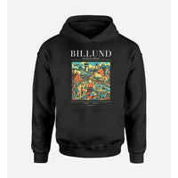 Thumbnail for BILLUND - Poster - Premium Hoodie - Black