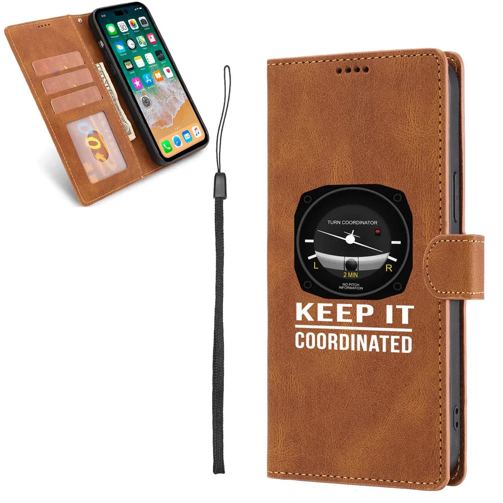 Keep It Coordinated Leather Samsung S & Note aviation print leather Samsung Galaxy S/Note case, fits Samsung Galaxy S/Note.
