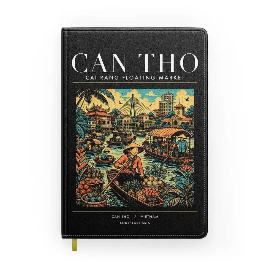 CAN THO - Poster - Notebook - Black