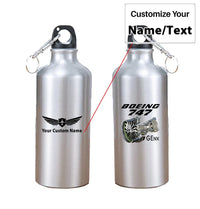 Thumbnail for Boeing 747 & GENX Engine aviation design on thermos, vacuum-insulated.