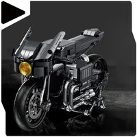 Thumbnail for 1080Pcs Batmobile For Building Blocks Motorcycle aviation themed Lego-style model aircraft in ABS plastic.