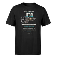 Thumbnail for JT8D design on black single side