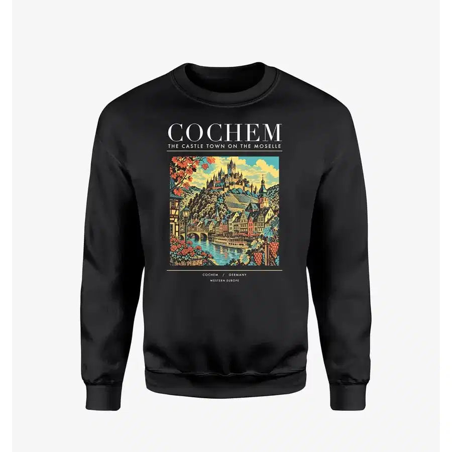 COCHEM - Poster - Sweatshirt - Black