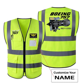 Boeing 757 & Rolls Royce Engine (RB211) Reflective Vests