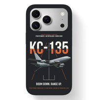 Thumbnail for KC-135 STRATOTANKER design on black magsafe iphone case, for iPhone 17 Pro