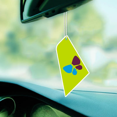 Jin Air Airlines Car aviation design on scented aviation-themed paper car air freshener.