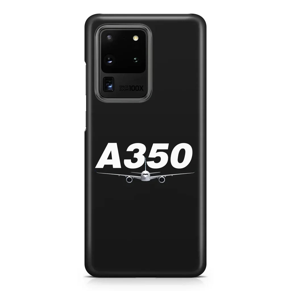 Super Airbus A350 Samsung Case - Black