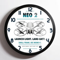 Thumbnail for DJI Neo 2 design on white framed wall clock