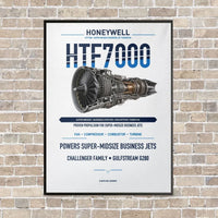 Thumbnail for HTF7000 vertical canvas print - framed - white background
