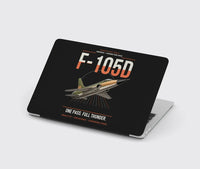 Thumbnail for F-105D Thunderchief design on black MacBook case