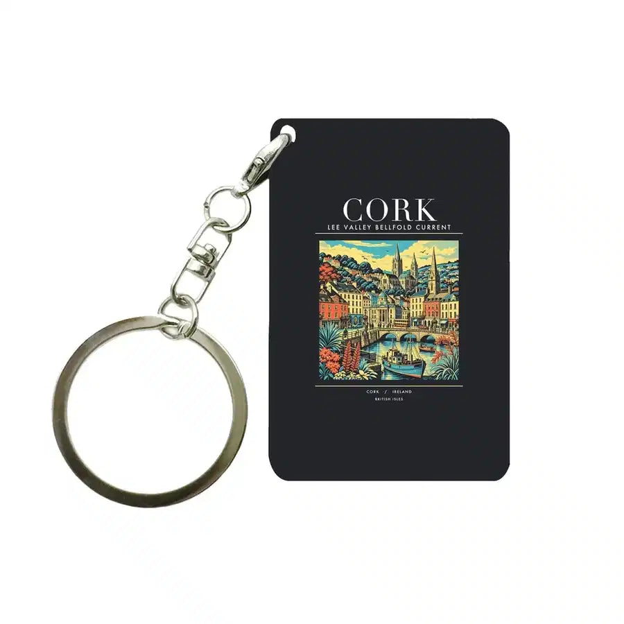 CORK - Poster - Key Chain - Black