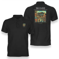 Thumbnail for MOSHI - Poster - Double-Side Polo - Black