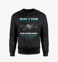 Thumbnail for DJI Mavic 2 Zoom design on black sweatshirt