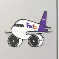 Thumbnail for FedEx Boeing 777F Airplanes Magnets aviation airplane fridge magnet, strong neodymium core.