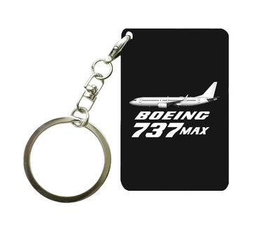 The Boeing 737Max aviation aviation key chain, durable metal alloy.