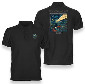 The Runway's Last Light Premium Polo T-Shirts