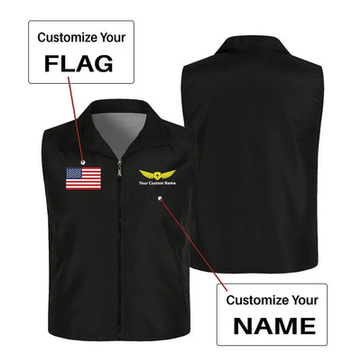 Custom Flag & Name with 