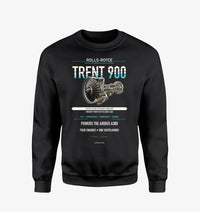 Thumbnail for TRENT 900 design on black sweatshirt