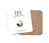 Thumbnail for Chengdu Tianfu International Airport (TFU) design on white 1 piece coaster