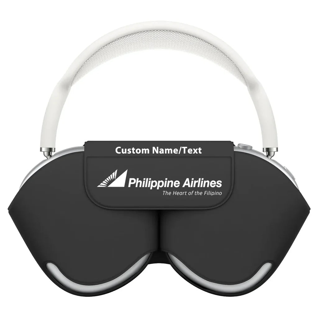 Philippine Airlines aviation themed AirPods Max case for AirPods Max.