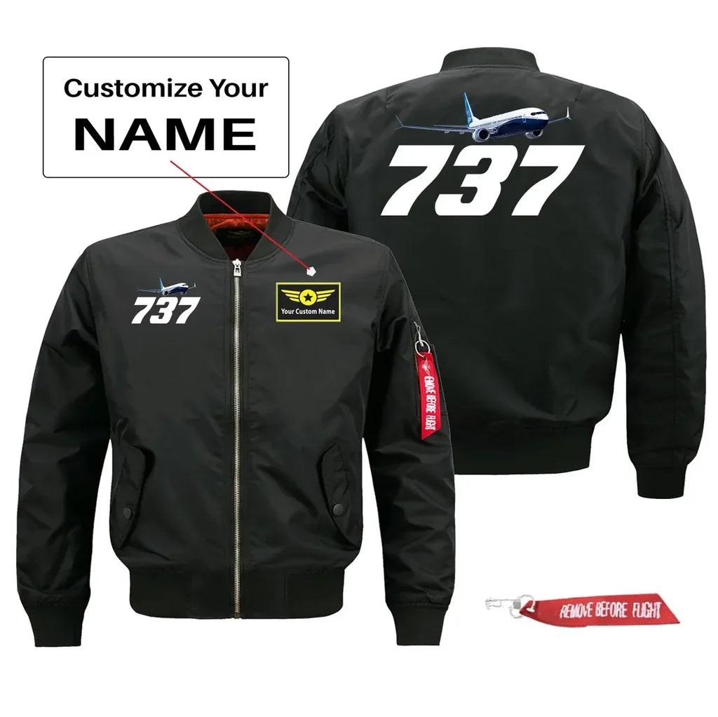 Super Boeing 737-800 Pilot Jackets (Customizable) aviation design printed on comfortable shell with classic fit designed jacket.