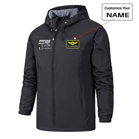 Boeing 757 & Rolls Royce Engine (RB211) Rain Jackets & Windbreakers