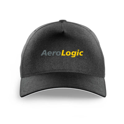 Aerologic Airlines logo printed on black cap