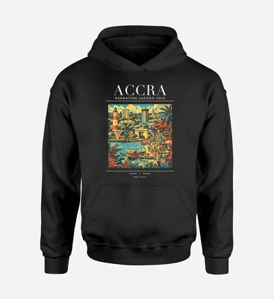 ACCRA - Poster - Premium Hoodie - Black