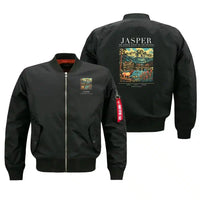 Thumbnail for JASPER - Poster - Bomber Jacket - Black