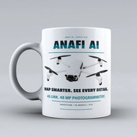 Thumbnail for ANAFI Ai Mug design on white parrot