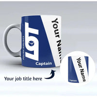 Thumbnail for LOT Polish Airlines Designed Ceramic White Mugs - view 1
