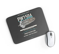 Thumbnail for PW150A design on black rectangle mouse pad