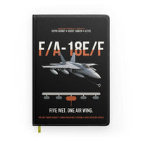 Thumbnail for F A-18E F Buddy Tanker design on black notebook