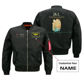 Kalymnos Island National Airport (JKL) Bomber Jacket