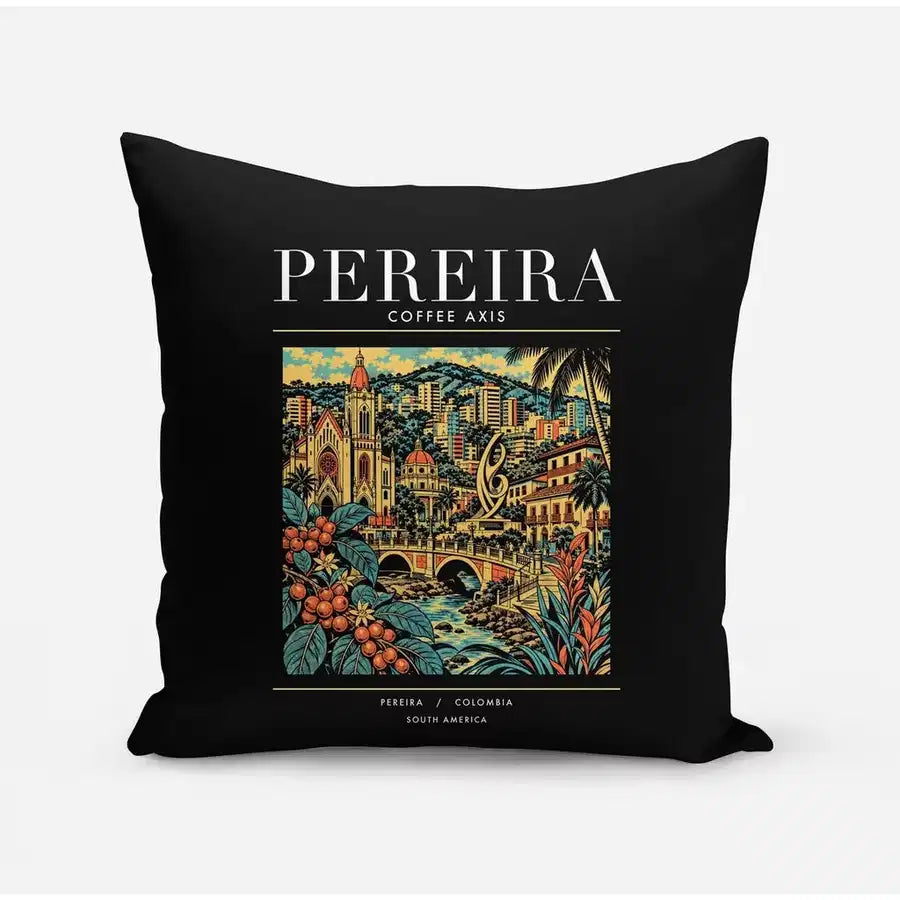PEREIRA - Poster - Pillow - Black
