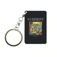 Thumbnail for LUDERITZ - Poster - Key Chain - Black