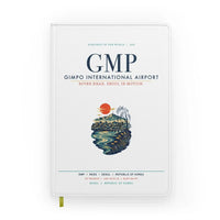 Thumbnail for Gimpo International Airport (GMP) design on white notebook
