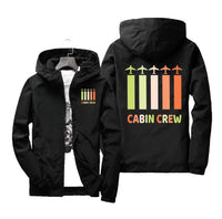 Thumbnail for Colourful Cabin Crew Windbreaker