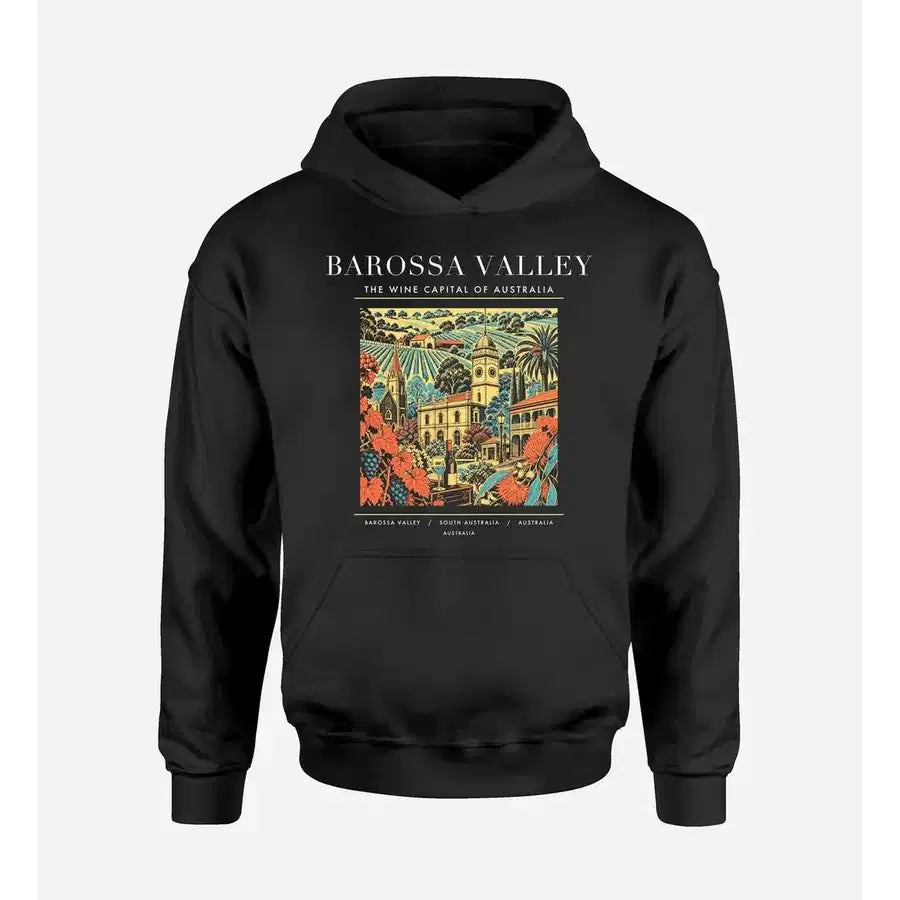 BAROSSA VALLEY - Poster - Premium Hoodie - Black