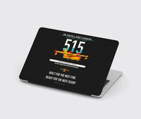 Thumbnail for De Havilland Canadair 515 design on black MacBook case