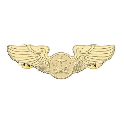 Royal Brunei Airlines aviation hollow pin in polished alloy.